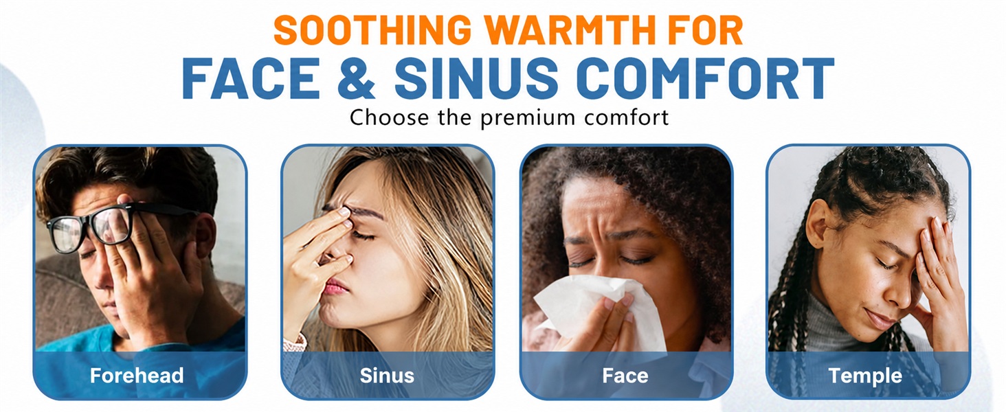 sinus heating pad