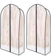 Zilink Garment Bag Storage Bags 43” Suit Bags for Closet Storage silky Dust Covers for Hanging Cl...