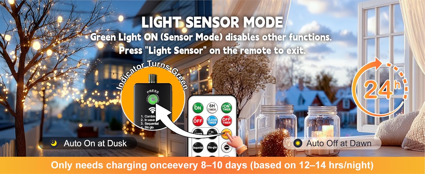 light sensor mode