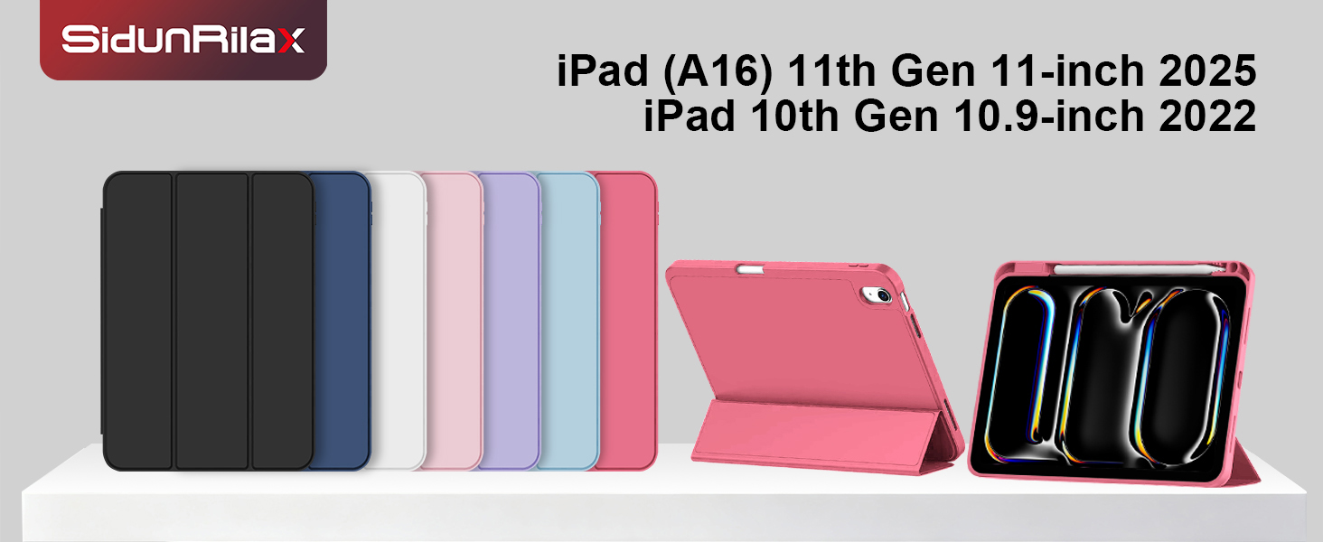 Case for iPad(A16) 11th Generation 11 inch 2025 / iPad 10th Generation 10.9 inch 2022,