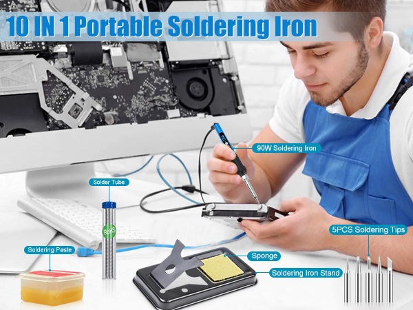 digital soldering iron