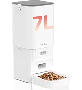 Automatic Cat Feeders, 7L/29 Cups Automatic Dog Feeder with Desiccant Bag, 1-6 Meals Ideal for 2-...