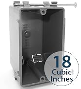 18 cubic inch electrical box pvc best seller