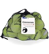 Gamma Pressureless Tennis Ball Bags, 10, 12, 18, 20 Pack Sizes, Tennis Lessons & Practice, Longer...