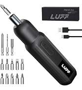 Electric Screwdriver Set,4V Cordless Rechargeable Screwdriver with 250 RPM Powerful Motor, USB-C,...