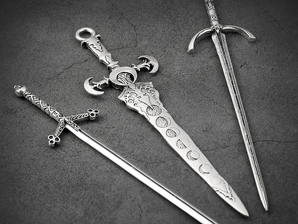sword hair pin