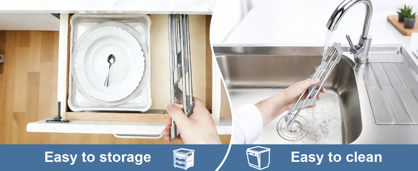 Easy to storage & Easy to clean