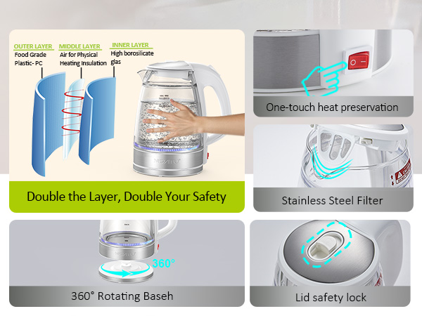Hot water boiler Electric Tea Kettle