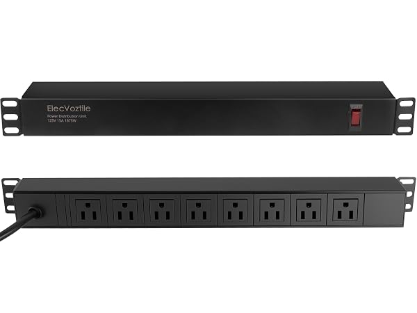 rack mount power strips rear plug pdu rack mount server power strip with surge protection