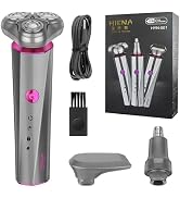HIENA PRO Professional Beard Trimmer for Men, 3-in-1 Complete Grooming Tools, Cordless Electric F...