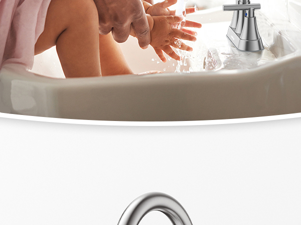 Bathroom Sink Faucet Bathroom Faucets for Sink 3 Hole Faucet for Bathroom Sink Vanity RV