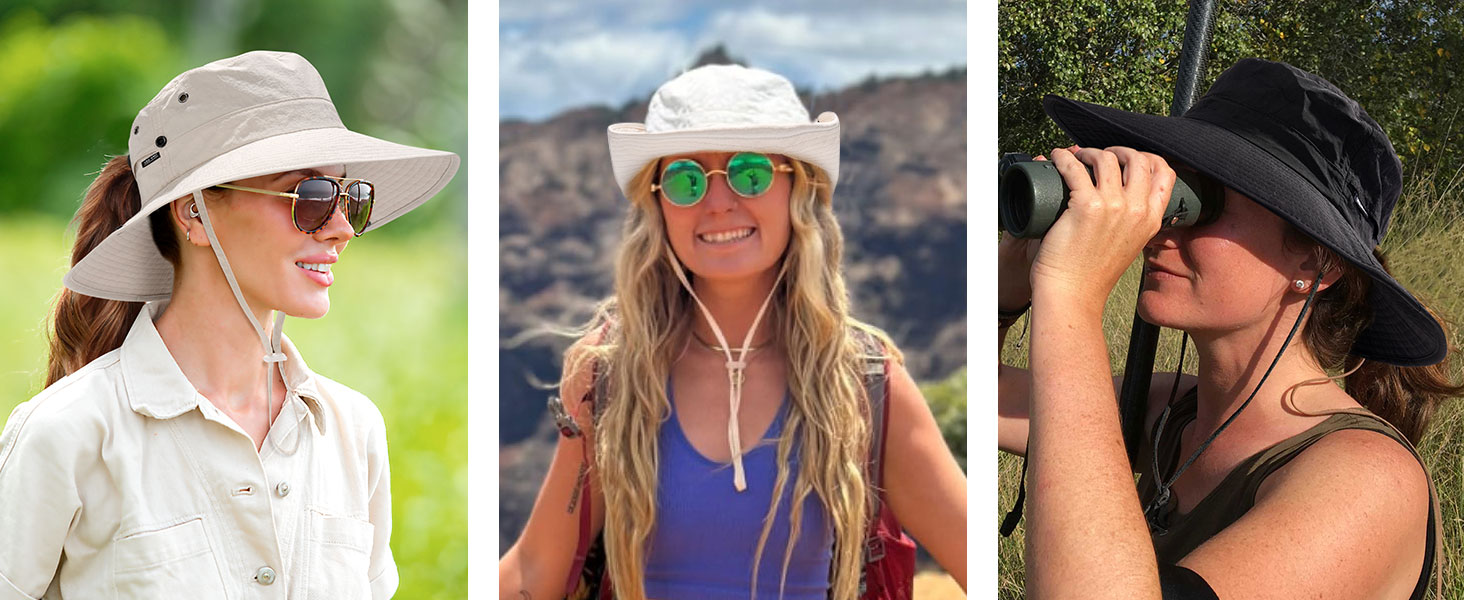 sun hat with ponytail hole