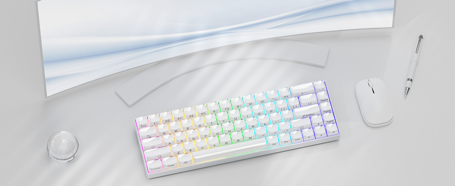 clear keycaps