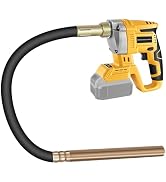Cordless Concrete Vibrator Compatible with DeWalt 20V Battery (Tool Only), 600W Handheld Cement V...