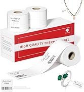 Label Paper Compatible with Phomemo M100/M110/M250/M220/M260/M108 Label Printer, Jewelry Price Th...