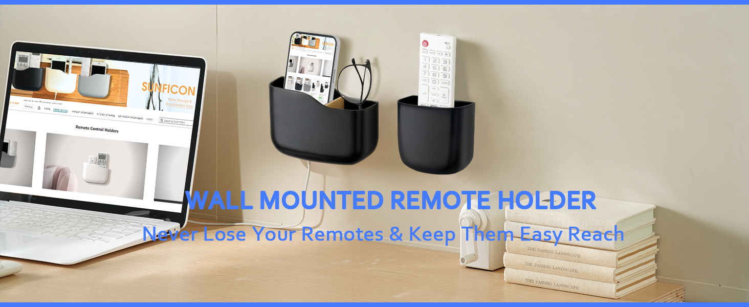 Remote Holder Wall Mount TV FAN
