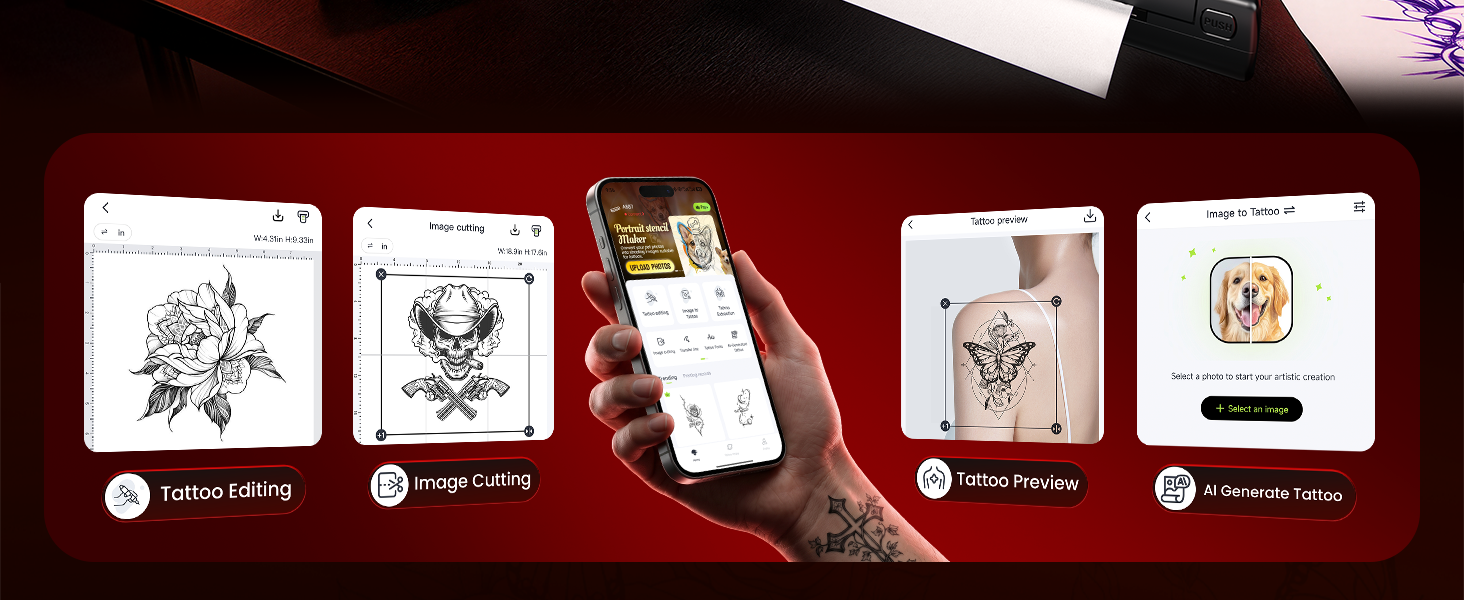 tattoo stencil printer