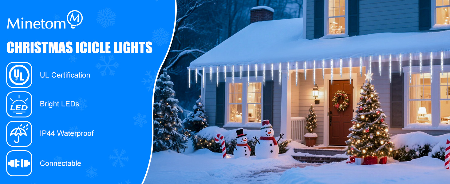 Christmas Icicle Lights