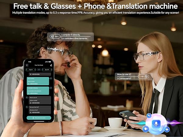 translator glasses real time