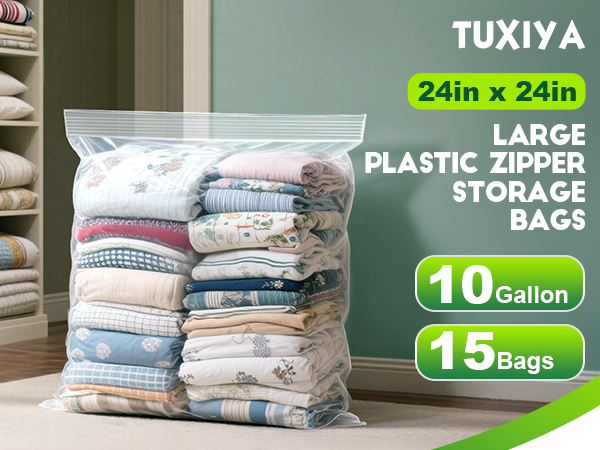 10 gallon ziploc bags