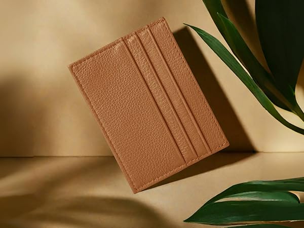 Small Genuine Leather Card Holder