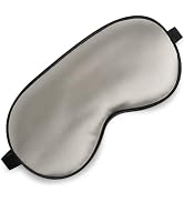 Sleep Mask, Silk Eye Mask for Sleeping with Adjustable Strap, Blindfold Eyeshade for Men & Women,...