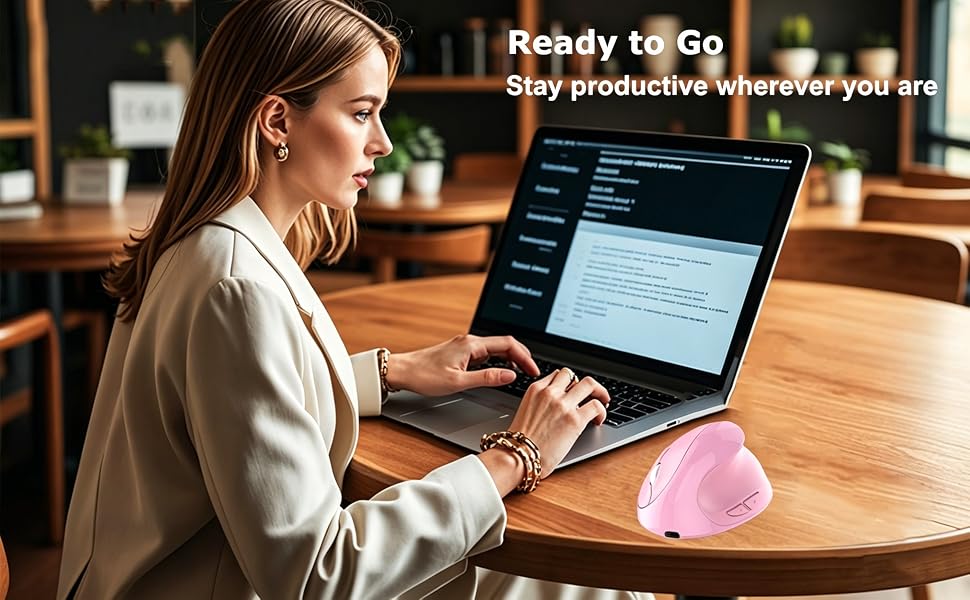 Carpal Tunnel Mice for Mac PC Laptop Computer Tablet iPad MacBook AirPro Women Mother Gift