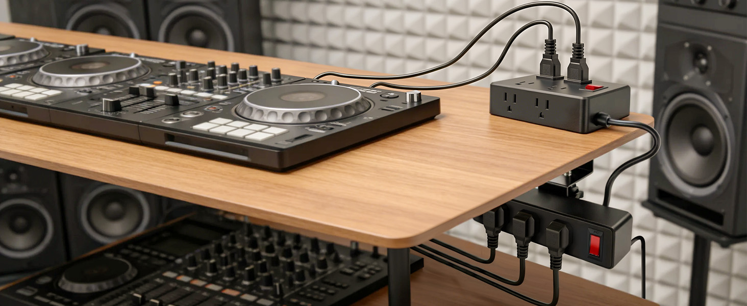 clamp on power strip