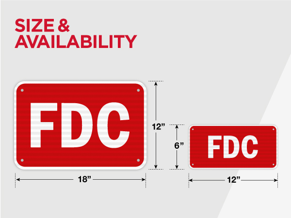 Rutdivin FDC Warning Sign