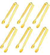 Ice Tongs Sugar Cubes Tongs - Stainless Steel Mini Serving Tongs Appetizers Tongs Small Kitchen T...