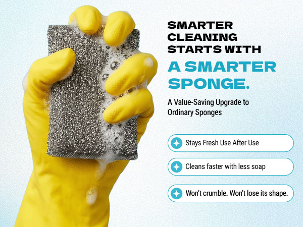 scrubbing sponges kitchen cleaning sponges sos pads cleaning pads non scratch dish wash sponge