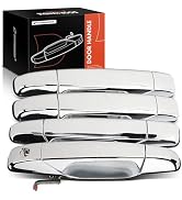 A-Premium - Exterior Door Handles Front Rear Driver Passenger - Compatible with 2007-2014 Chevy S...