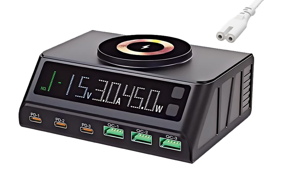 Wireless fast charging charger-Black