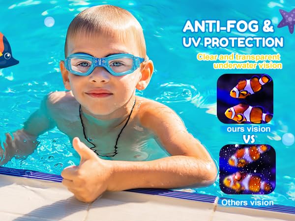 kids swim goggles