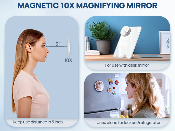 desk makeup mirror