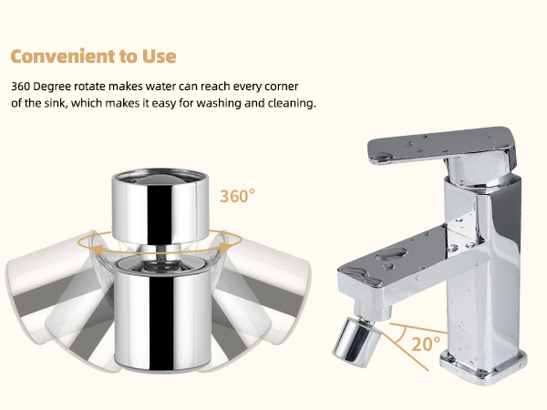 360° Swivel Kitchen Sink Aerator