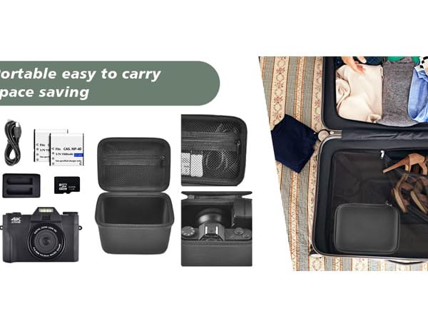 4k camera storage case