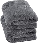 Hammam Linen Jumbo Large Bath Sheets Towels 2 Pack 35 x 70 Inches Soft and Absorbent, Premium Qua...