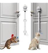 HAPPYCODE 2-in-1 Electric Cat Wand – Rechargeable Auto Indoor Toy, Suction & Hanging Design, 2 Mo...