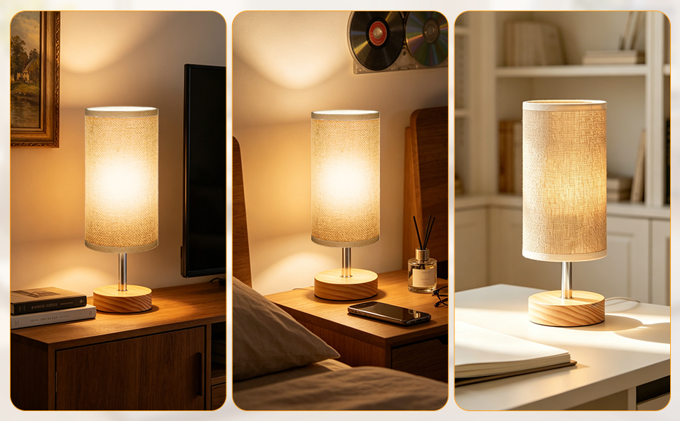 Linen Table Lamp