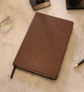 SETTINI Hardcover Vegan Leather, Thick 120gsm, 192 Pages, Lined Paper | Pen Loop Holder | Gift Bo...