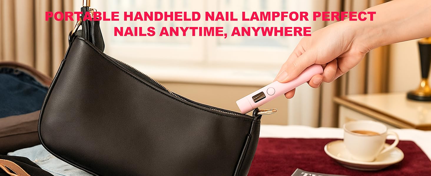 mini uv light for gel nails
