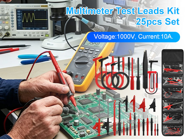 multimeter test leads kit