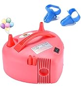 Electric Balloon Pump, NuLink Portable Dual Nozzle 110V 600W Electric Balloon Blower Pump for Dec...