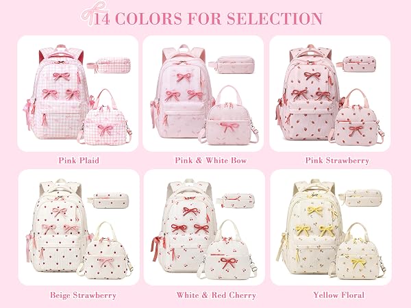 bow backpack for girls