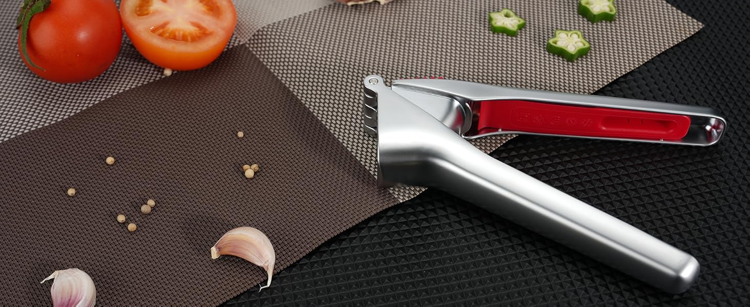 Heavy-Duty Garlic Press