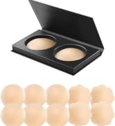 VOCH GALA 5 Pairs Nipple Cover for Women Reusable, Adhesive Silicone Nipple Pasties, Sticky Bra P...