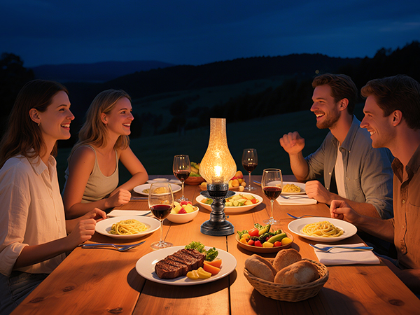 A+600 portable table lamp patio 90113