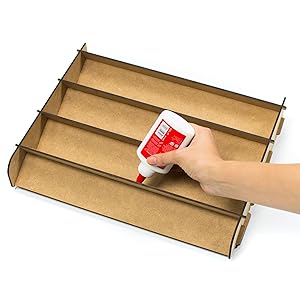 soporte pinturas modelismo organizador vallejos citadela citadels rack madera pared universal