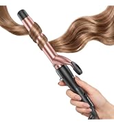 CrazyMar 1 Inch Curling Iron with Ceramic Coating, Fast Heat-Up to 430°F | Dual heat 400°F/430°F,...